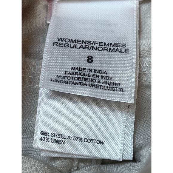 North Face Women's Khaki Flare Leg Adjustable Pullon Athletic Pants - Size 8 - Picture 4 of 9